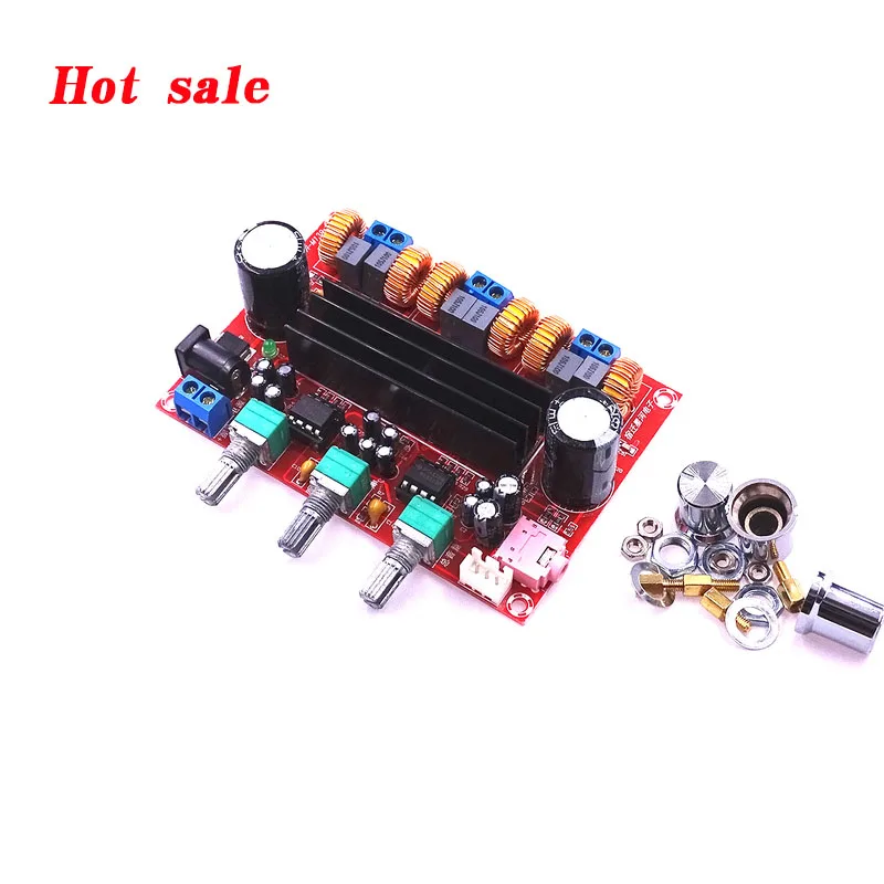 Kaolanhon DC12V-24V 2*50 Вт+ 100 Вт TPA3116D2 Плата усилителя 2,1 канальный цифровой сабвуфер аудио Плата усилителя