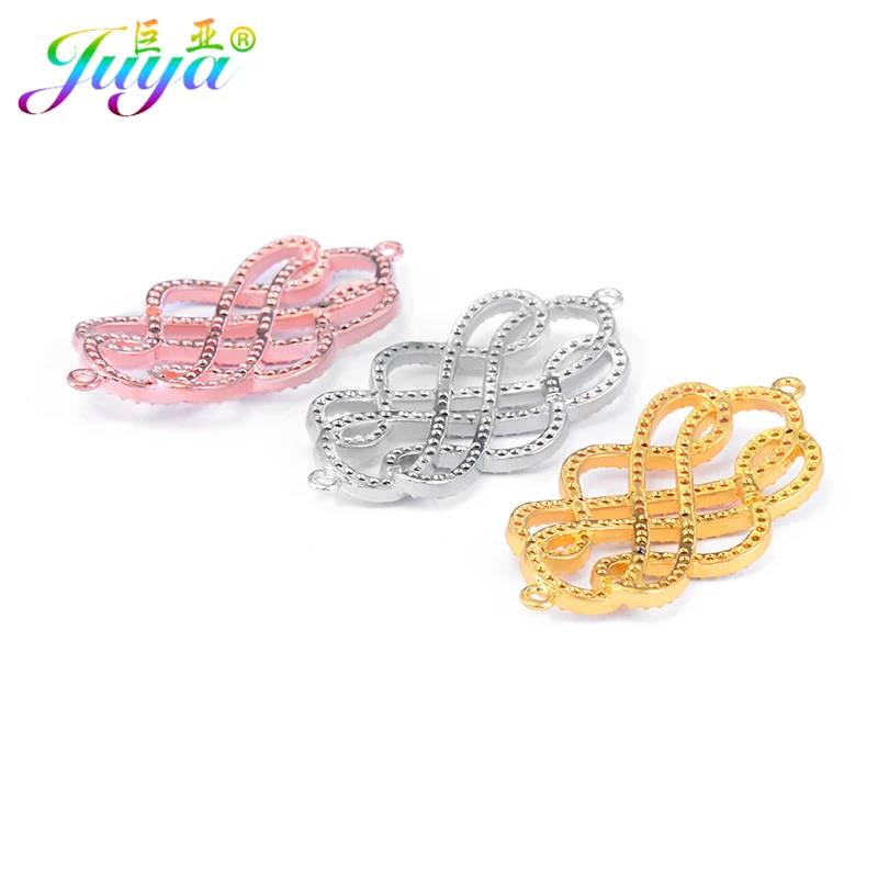 Juya DIY фурнитура для ювелирных изделий инкрустированный микро цирконием