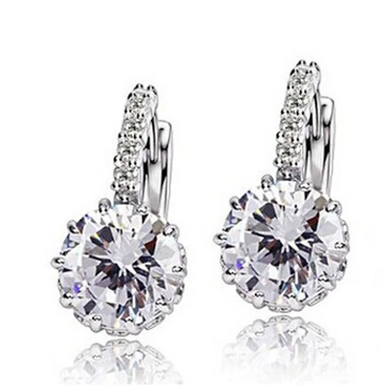 European and American fashion water metal earrings high-grade jewelry FY18113008 | Украшения и аксессуары