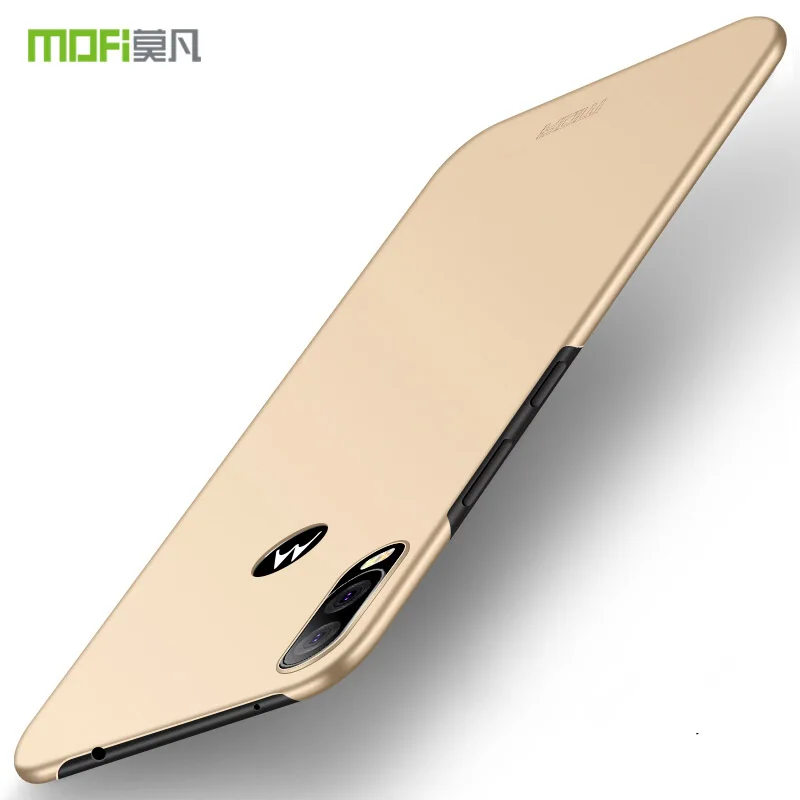 Золотой MOFi для Motorola Moto One Vision чехол для ПК Жесткий Чехол для телефона s для MOTO One Zoom E6 Plus Z4 Force Play P50 Note P40 One Pro - Цвет: Золотой