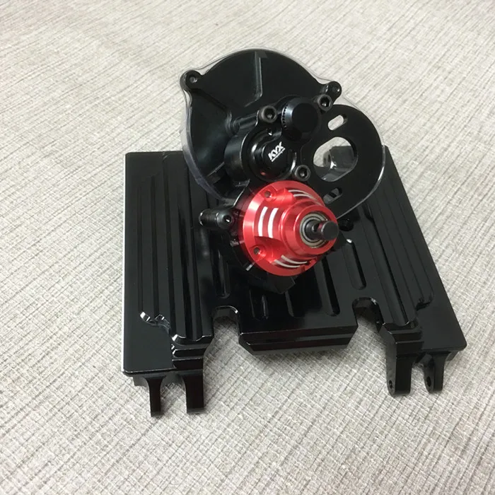 Шасси с ЧПУ/коробка передач из сплава чехол для Axial wraith 1/10 rc car|Детали и аксессуары|