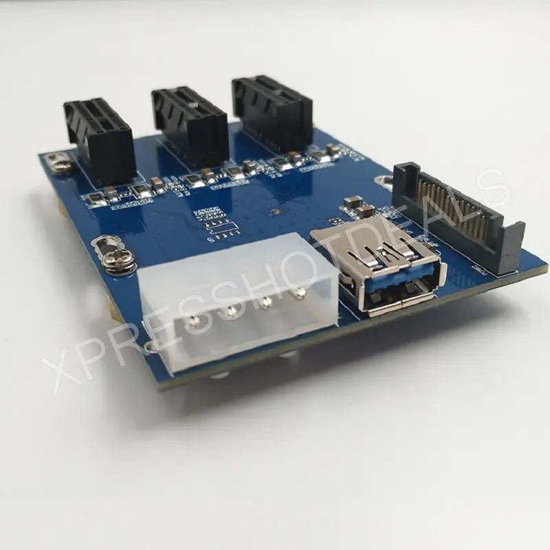 PCI E 1X Комплект расширения от 1 до 3 портов переключатель мультипликатор