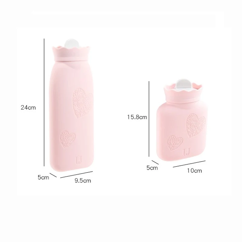 Baffect Горячие бутылки для воды с крышкой микроволновый нагрев силиконовый мешок