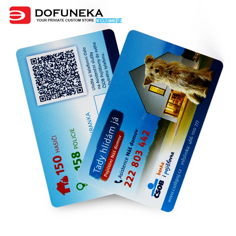 0.76mm thickness CR 80 Pvc cards printing factory directly price plastic business card printing