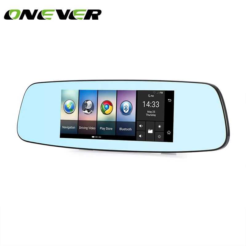 Зеркало-видеорегистратор Onever 4G Wi-Fi Android 5 1 GPS Bluetooth | Автомобили и мотоциклы
