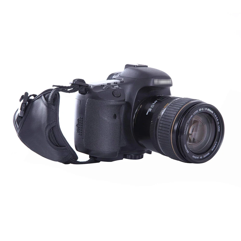 Ремешок для камеры из ПУ кожи наручный ремень Nikon Canon Sony Pentax DSLR аксессуары