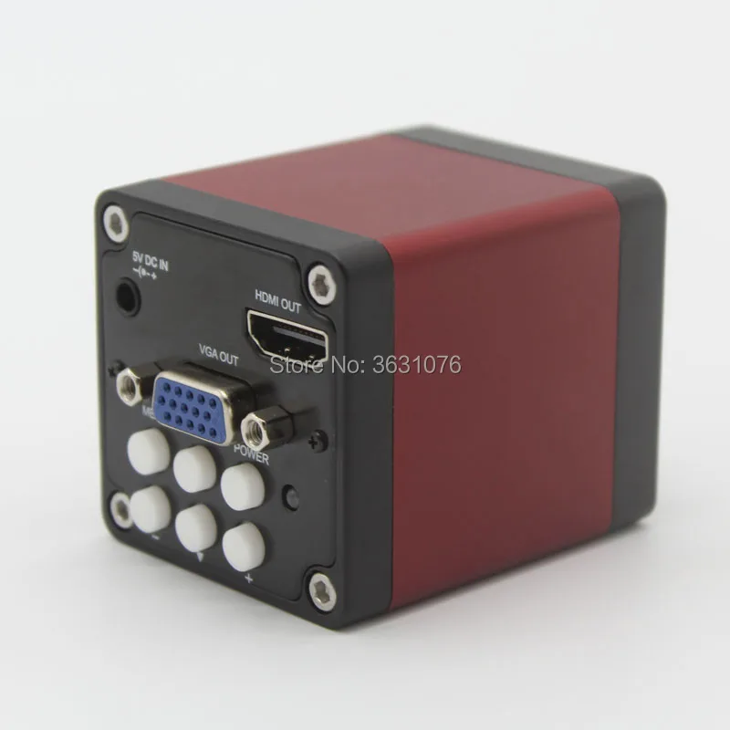 Free shipping 2.0MP 1/3 CMOS Industry Microscope Camera HDMI VGA Outputs 30FPS C-mount Lens For Cellphone Tablet Repair | Инструменты