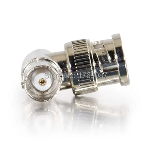 10 шт. BNC штекер двойной разъем (Т образная форма) адаптер для CCTV|plug adapter connector|plug