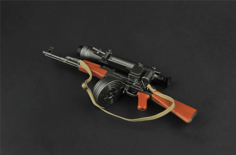 Игрушка в масштабе 1:6 модель пластикового пистолета ZY2007 1/6 оружия AK47 Игрушечная с
