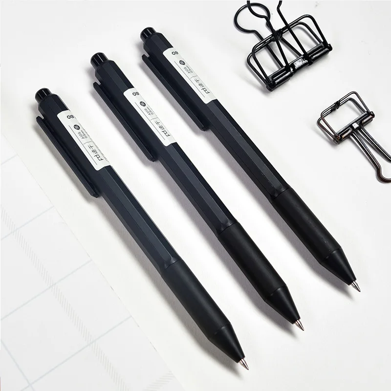 MUJI ручки 0,5 мм пуля быстросохнущая гелевая ручка черная пресс-ручка для письма Kawaii школьные принадлежности Школьные офисные канцелярские принадлежности для студентов