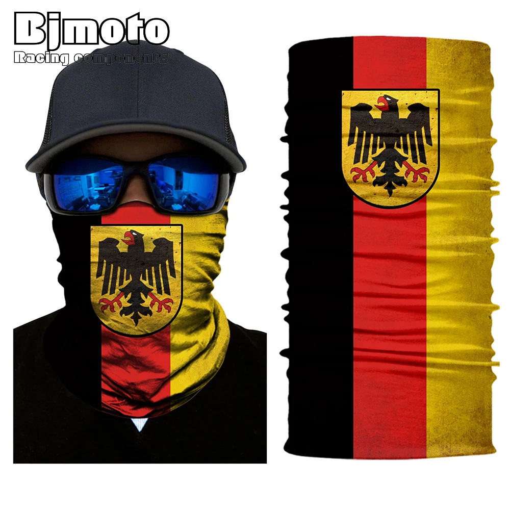 Мотоциклетная тактическая защитная маска от пыли BJMOTO с черепом солнца Балаклава
