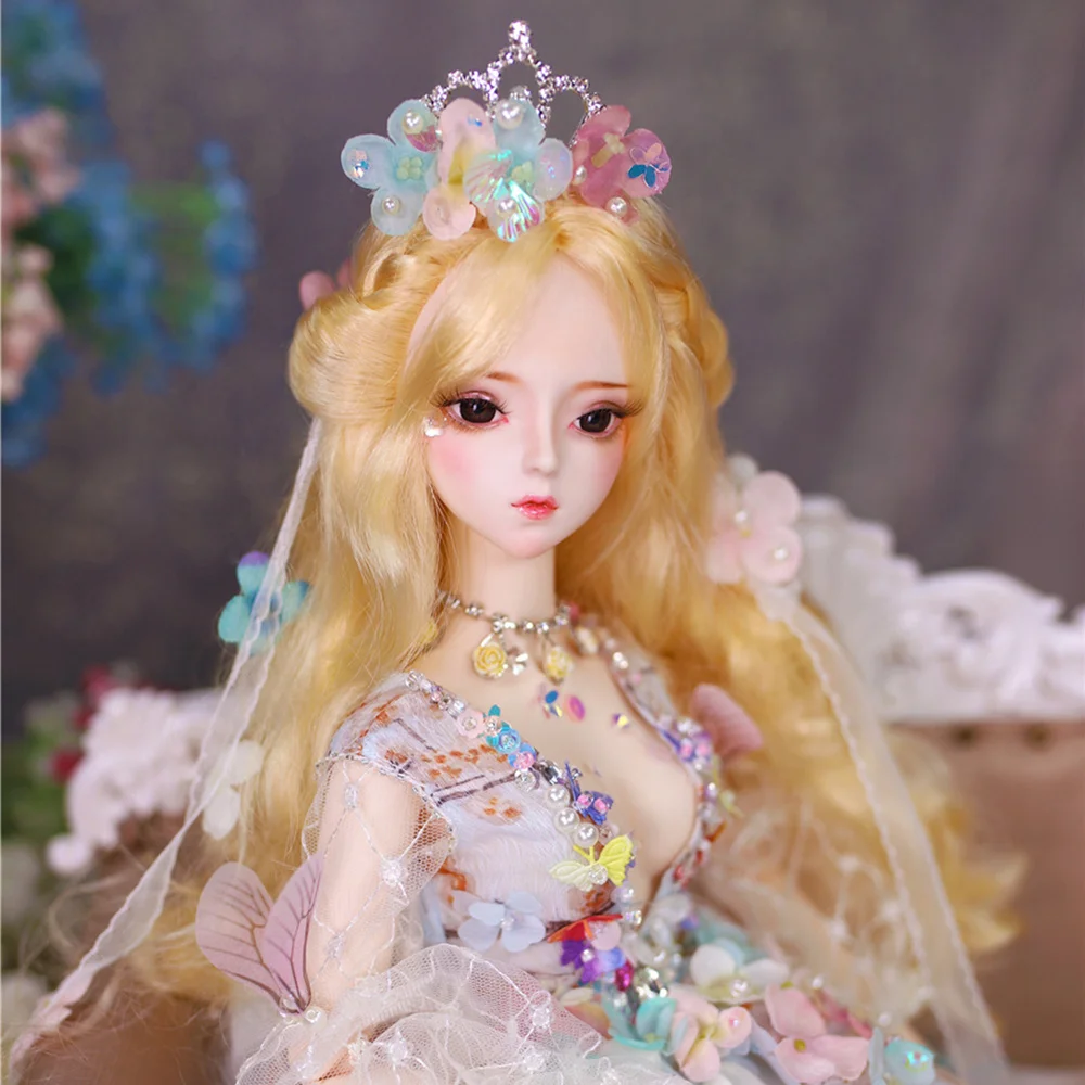 DBS 1/3 BJD кукла имя от Флоранс механическое соединение тела с макияжем, в том числе волосы, глаза, одежда 62 см Высота девушки ледяной, SD