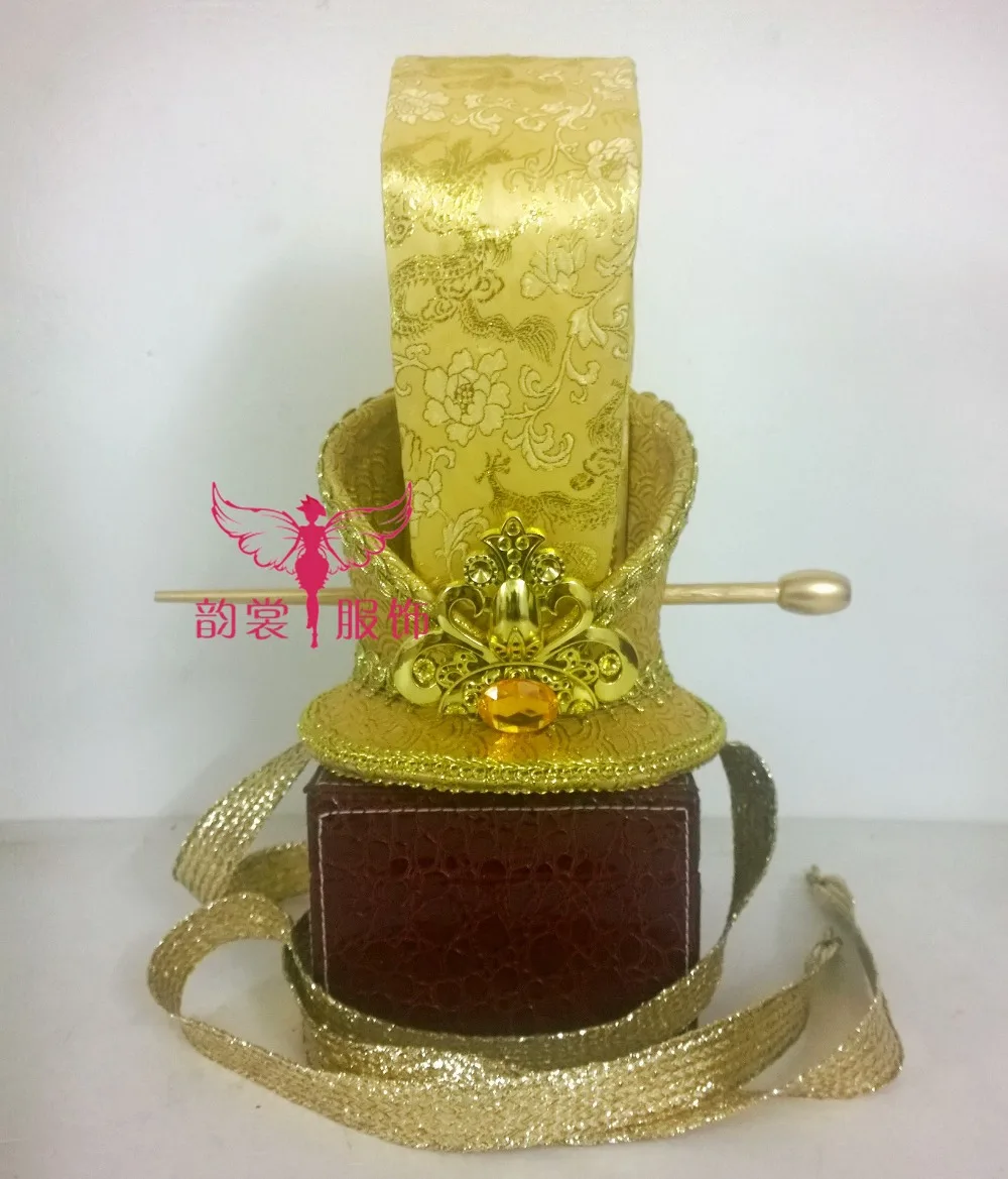 Мужские аксессуары для волос костюм Hanfu волос Крона Косплей Аксессуары мужской костюм шапка мужской шляпе