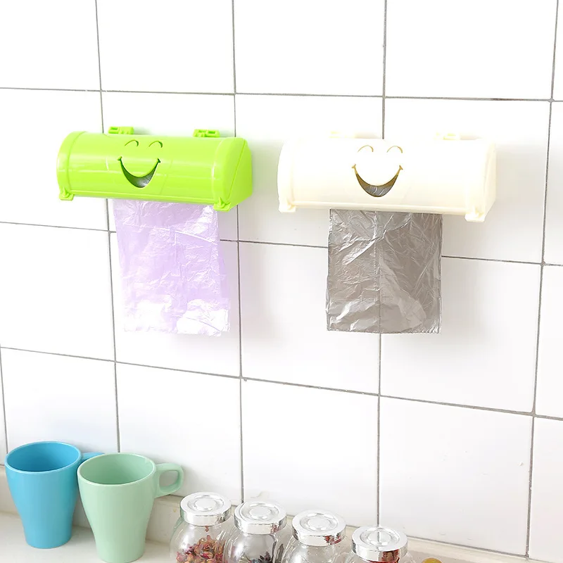 Junejour Simle форма мешок для мусора коробка хранения Настенный lastic мусорные мешки