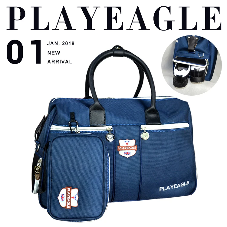 PLAYEAGLE Golf Boston сумка с обувным слоем нейлоновая Большая вместительная сумка для гольфа для спорта на открытом воздухе Дорожная сумка для гольфа