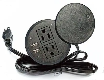 ABS US Power US USB Charger Grommet with cover protection US