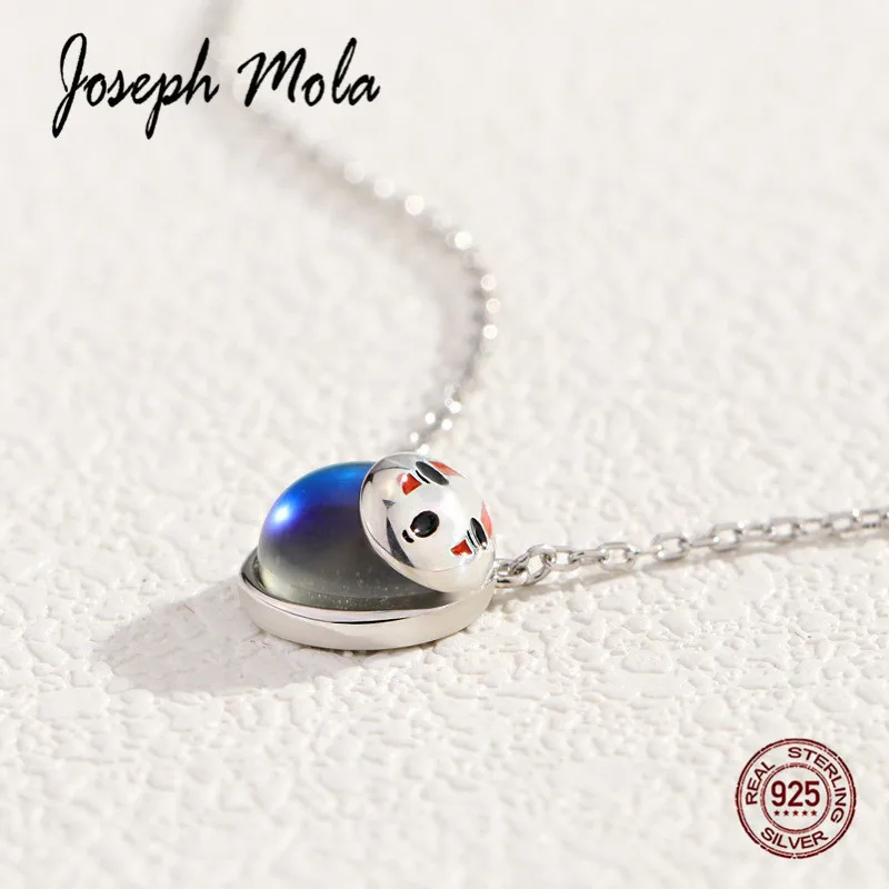 Joseph Mola 925 Стерлинговое Серебро Япония мультфильм Унесенные спирали круглый Halo