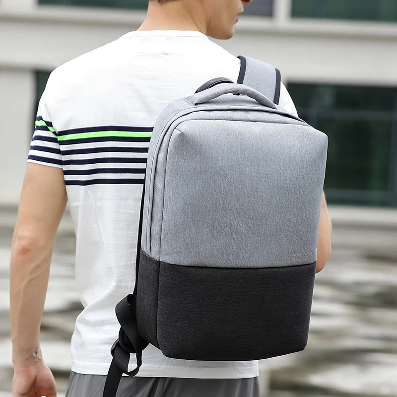 KAKA Mochilas мужской женский рюкзак 15 6 сумка для ноутбука USB зарядка школьные сумки