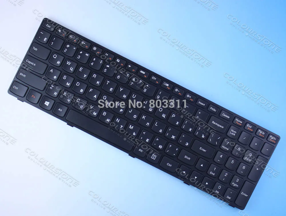 Русская клавиатура для ноутбука IBM Lenovo G500 G505 G505A G510 G700 G700A G710 G710A G500AM G700AT RU черная