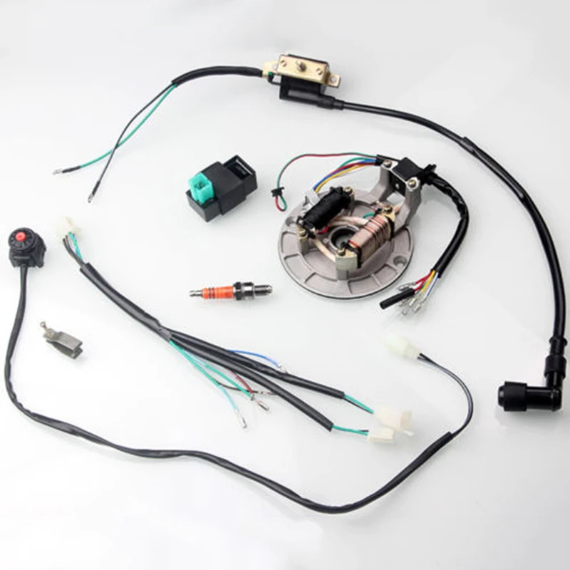 Катушка проводка для мотоцикла сплав пластмассы набор в сборе Замена