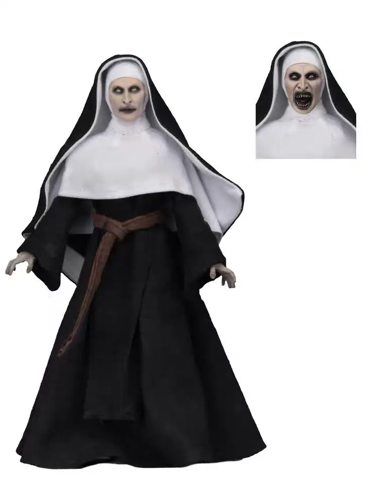NEW Original NECA 7inch Horror Movie Spiritualism 2 Ghost Nun Collection Action Figure for Fans Holiday Gift | Игрушки и хобби