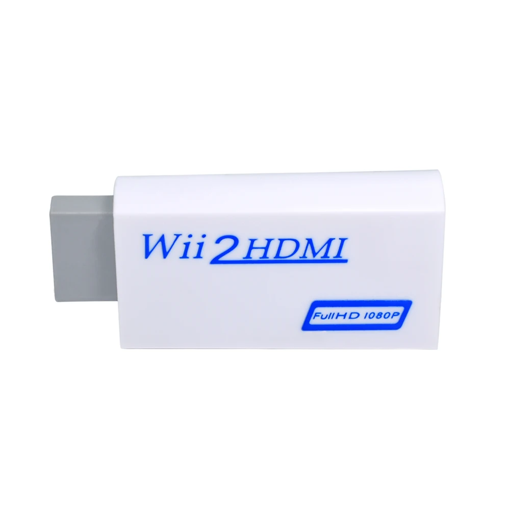 TISHRIC WII2HDMI 3 5 мм стерео аудио разъем конвертер Папа мама адаптер 720P для HDTV|Кабели