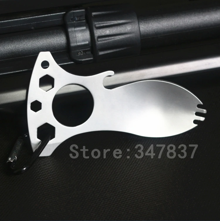 Уличная посуда многофункциональная отвертка открывалка для бутылок Ложка Вилка