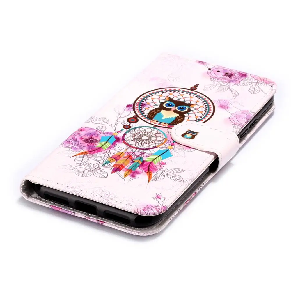 Кожаный чехол для Coque Xiaomi Redmi 7 Note 6 Pro книжка бумажник чехлы телефонов Funda Mi A2 Lite