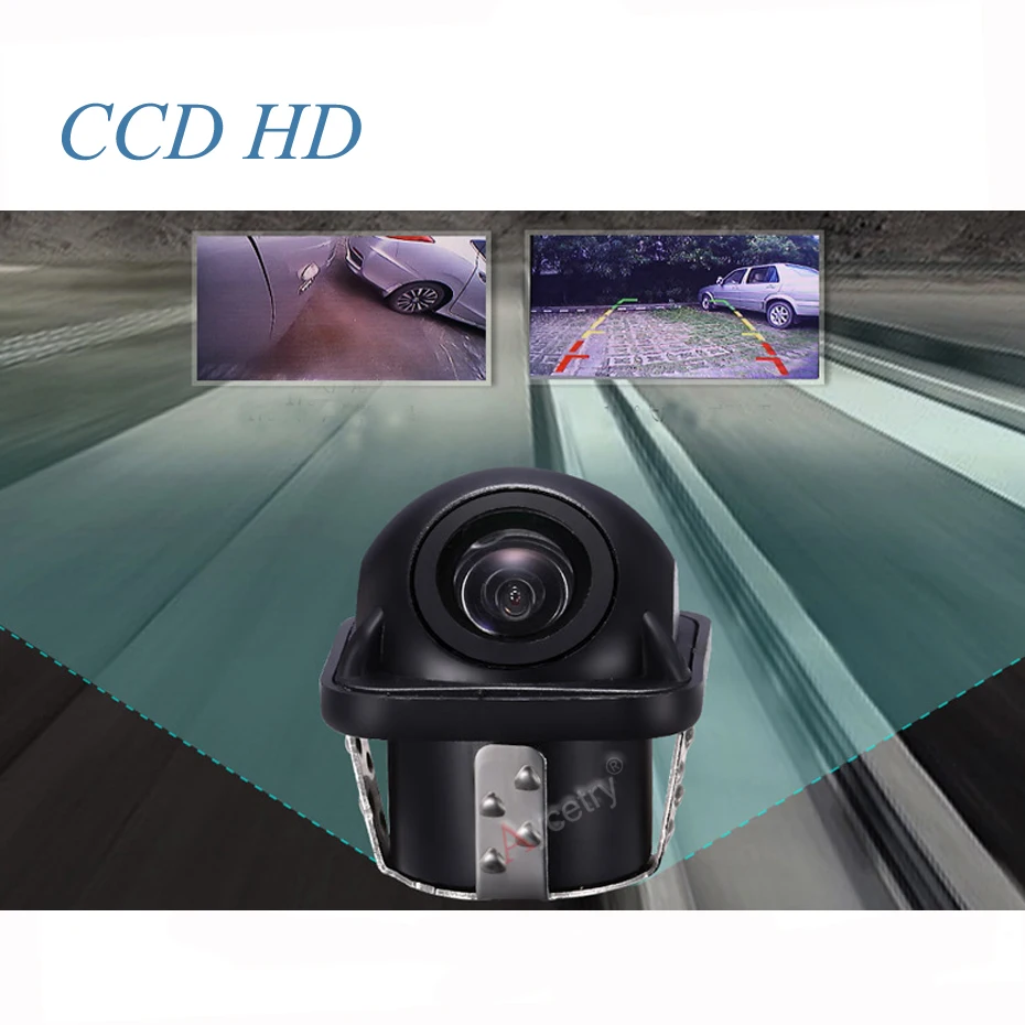 Aycetry! Ночное видение HD CCD цветная Универсальная автомобильная камера заднего вида монитор заднего вида Водонепроницаемая автомобильная парковочная камера