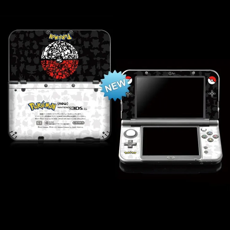 Новая защитная наклейка для наклейки Покемон стикер s Nintendo NEW 3DS LL/ XL | Электроника