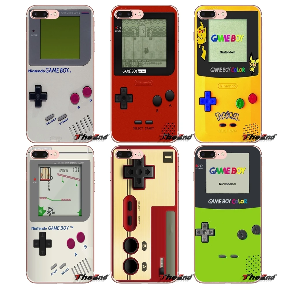 Для Apple iPhone X 4 4S 5 5S SE 5C 6 6S 7 8 Plus 6Plus 7plus 8plus Fundas Coque Gameboy Game Boy PSP Box силиконовый
