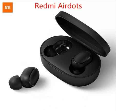 Xiao mi Red mi Airdots беспроводные наушники Bluetooth 5,0 TWS наушники 3D Bass стерео Earphoens гарнитура Xio mi 9 mi 9 - Цвет: Redmi Airdots