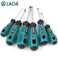 laoa 6pcs household screwdriver set cr v phillipsstraight screwdrivers kit home appliance repair tools