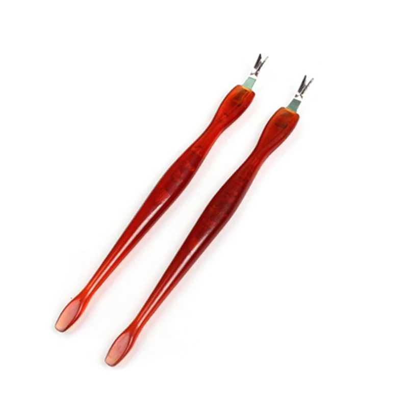 2 шт. вилка для кутикулы из нержавеющей стали | Красота и здоровье