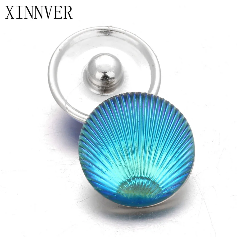 10 шт./лот Случайная Доставка красочные 18 мм Блестящий корпус полимерные кнопки