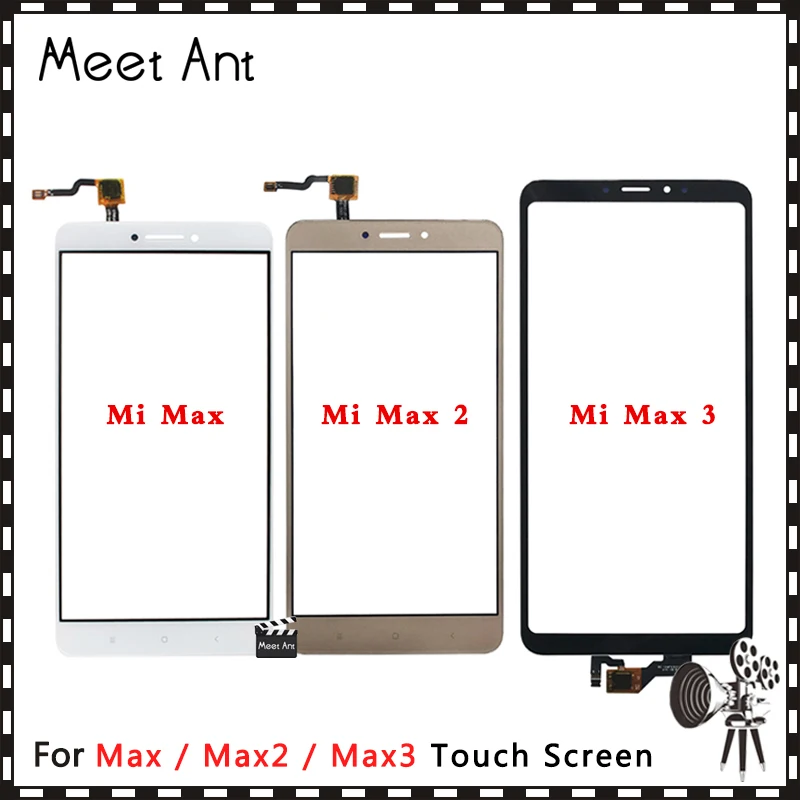 

10 шт., сенсорный экран для Xiaomi Mi Max / Max 2 / Max 3 Max1 Max2 Max3