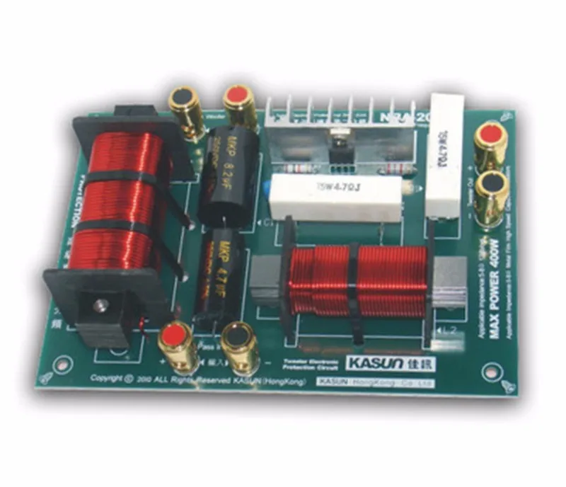 1 шт. 2 полосный кроссовер фильтр разделитель частоты NBA 2000C для профессиональных