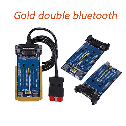 Золотой pro vci Bluetooth R3 keygen программное обеспечение читатель Кода OBDII сканера грузовых автомобилей OBD2 диагностический инструмент - Цвет: Красный