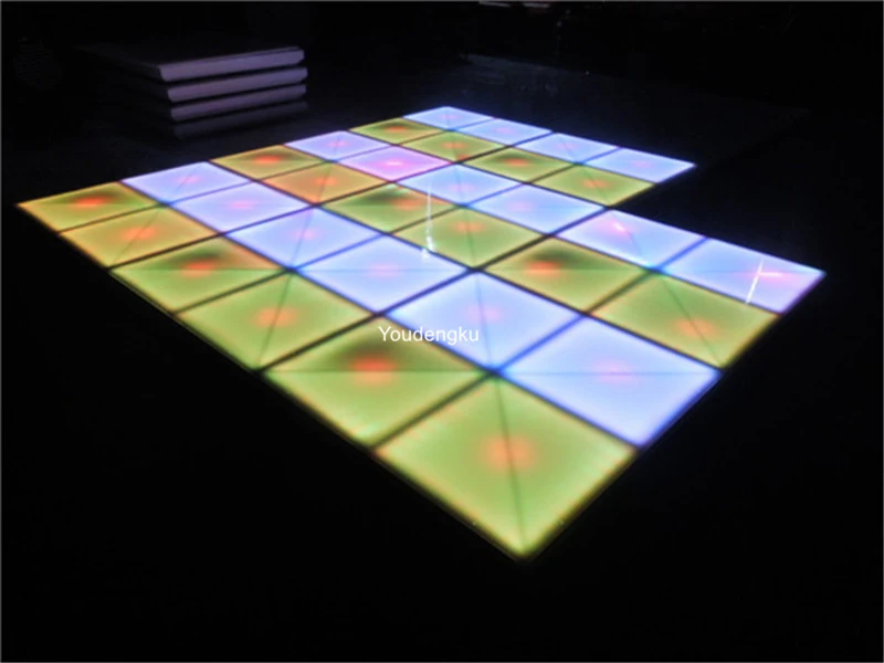 4 шт. диджейская свадебная дискотека 720 1 м на метр светодиодный танцпол RGB