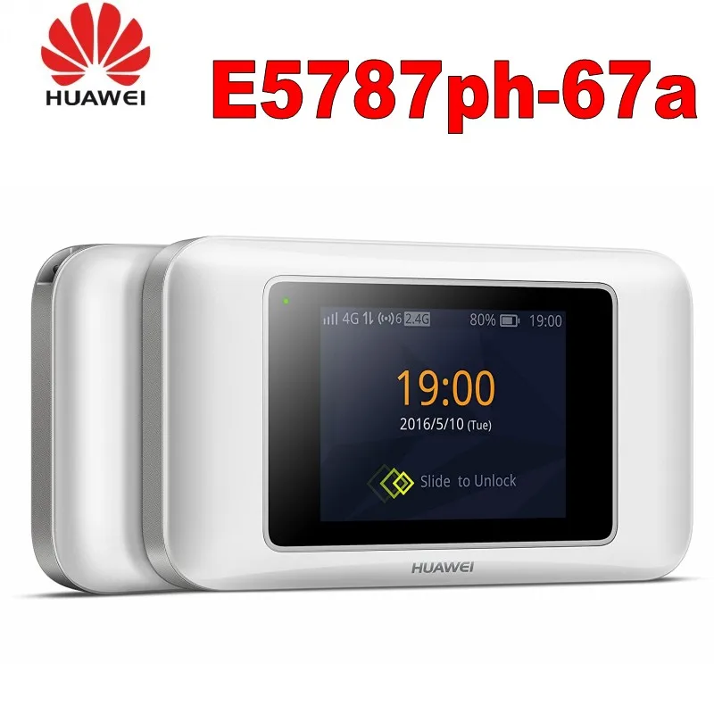 Мобильный роутер Huawei E5787 разблокированный с антенной LTE Cat6 Wi-Fi аккумулятор 3000 мАч