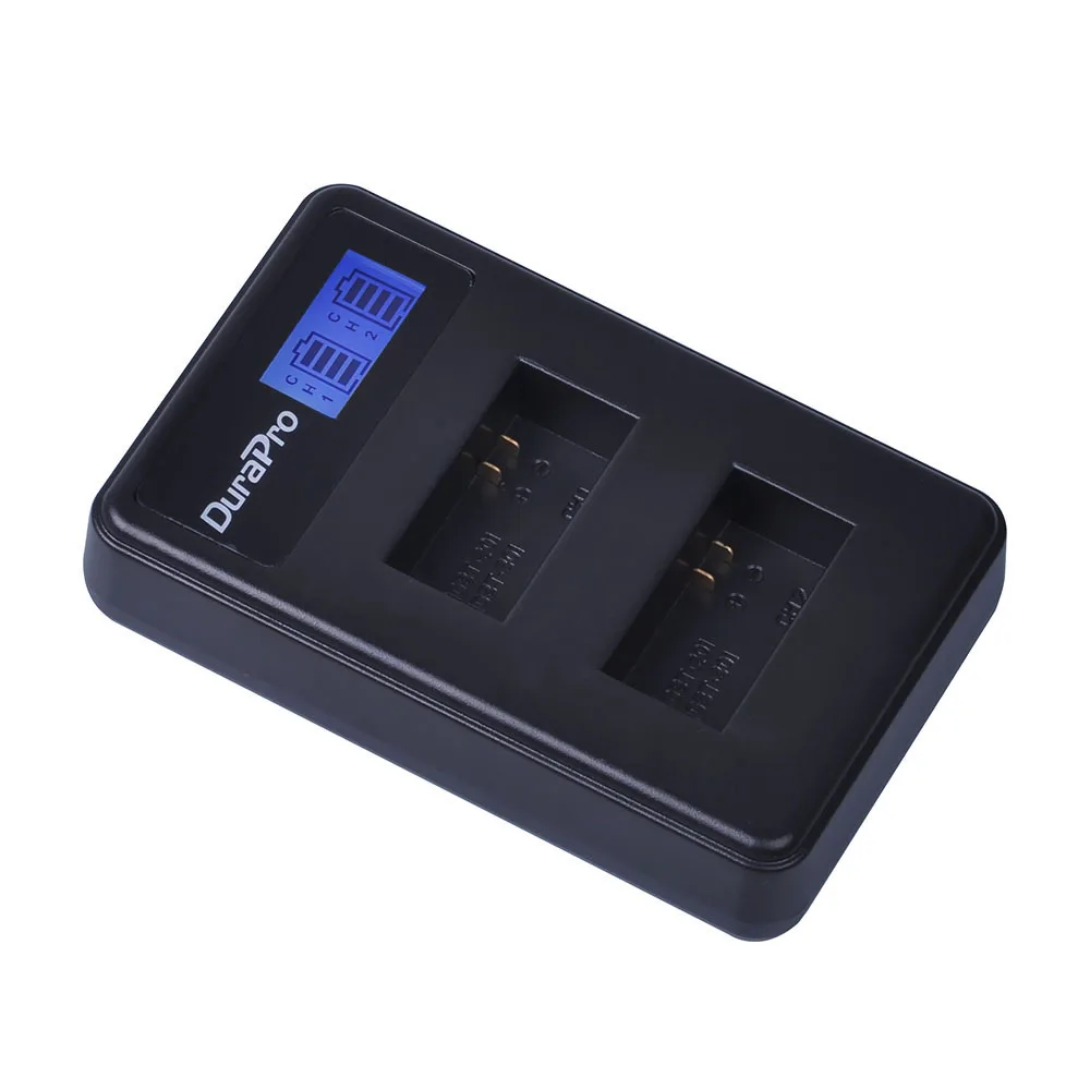 Зарядное устройство Durapro AHDBT-301 AHDBT 301 зарядное с ЖК-дисплеем и USB-портом для 302 Gopro Hero