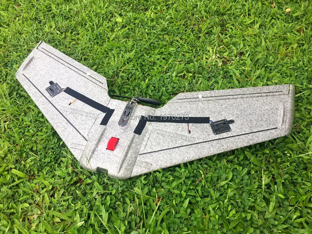 Рептилия S800 V2 SKY SHADOW 820 мм размах крыльев серый FPV EPP летающее крыло гонщик комплект