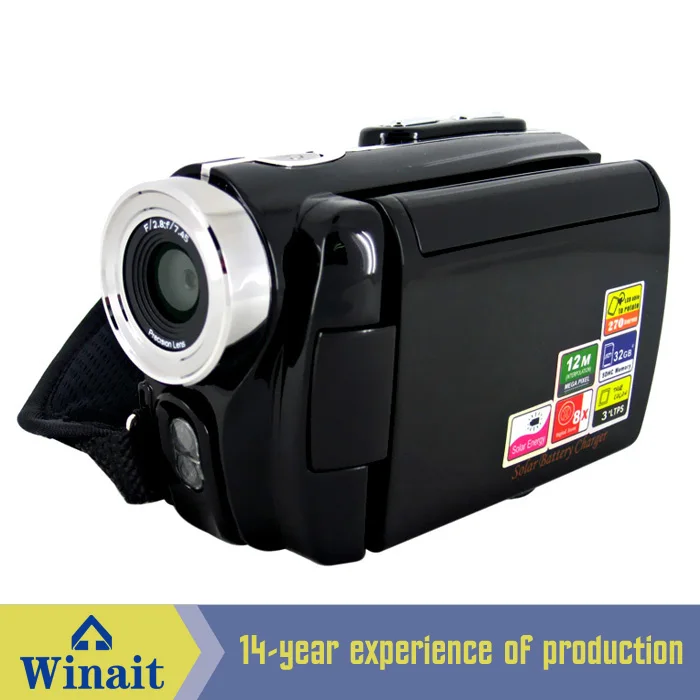 Winait 2017 дешевый HDV T90 + Цифровая видеокамера с белой светодиодной подсветкой
