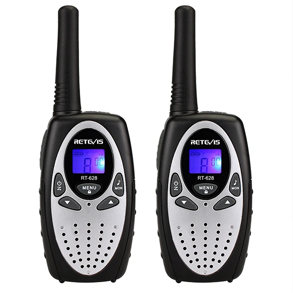 2 шт. RETEVIS RT628 Мини Портативная рация для детей радио 0,5 Вт PMR UHF частота, переносной радиоприемник, Портативная радиостанция, рождественский подарок