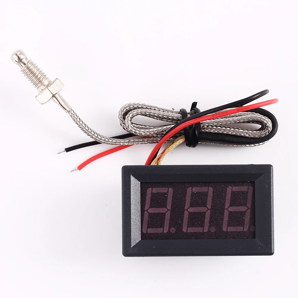 IC Tester Thermometer High Temperature Meter K-Type M6 DC 4.0V-28V Thermocouple Single Digital LED Display | Электронные