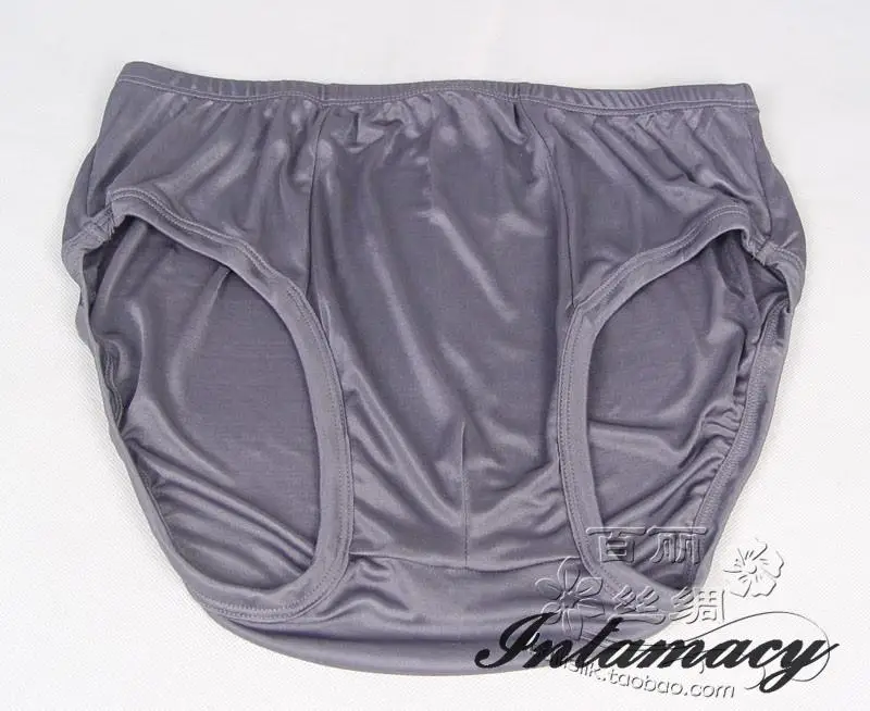 Нижнее белье из 100% натурального шелка большие размеры XXXL XXXXL 3XL 4XL 5XL|briefs briefs|knitted