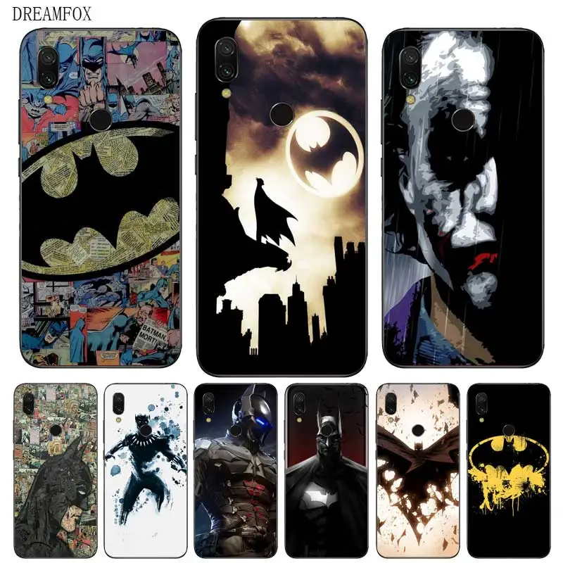 N259 Batman Joker Harley Soft TPU Silicone Case Cover For Xiaomi Redmi Note 3 4 4X 5 5A 6 7 Pro Global |