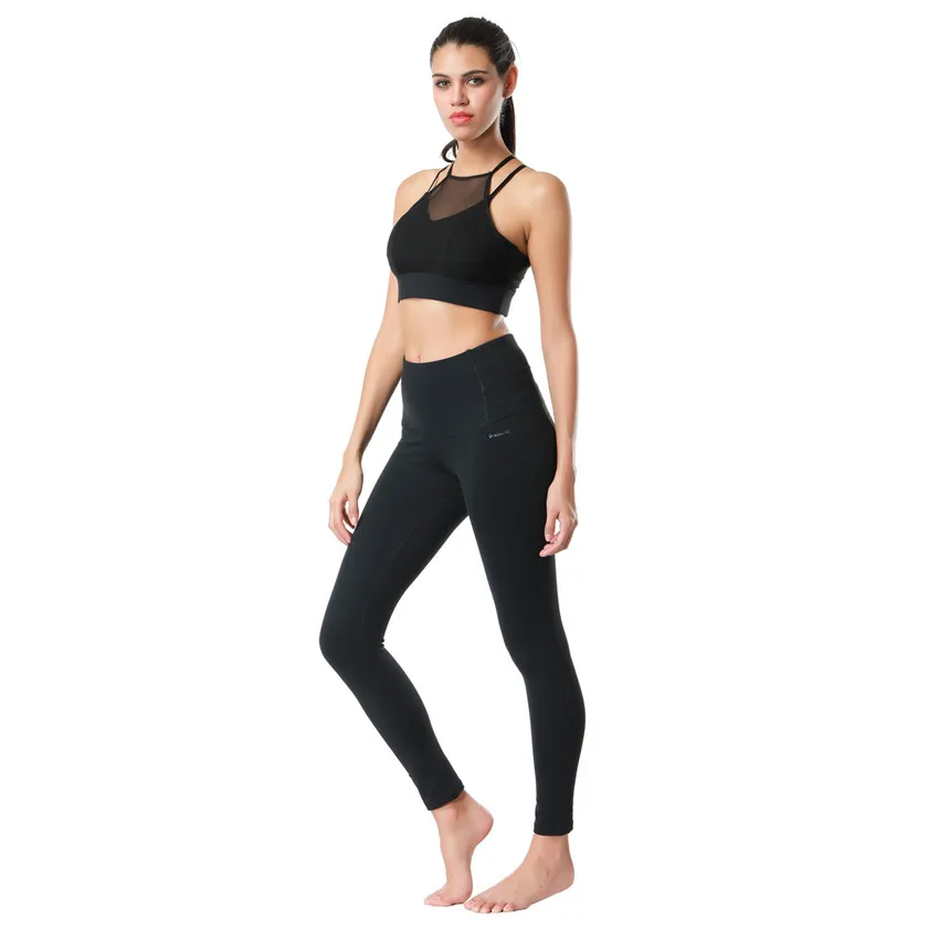 Женский комплект для занятий йогой Dragon Fit из 2 предметов: укороченный топ