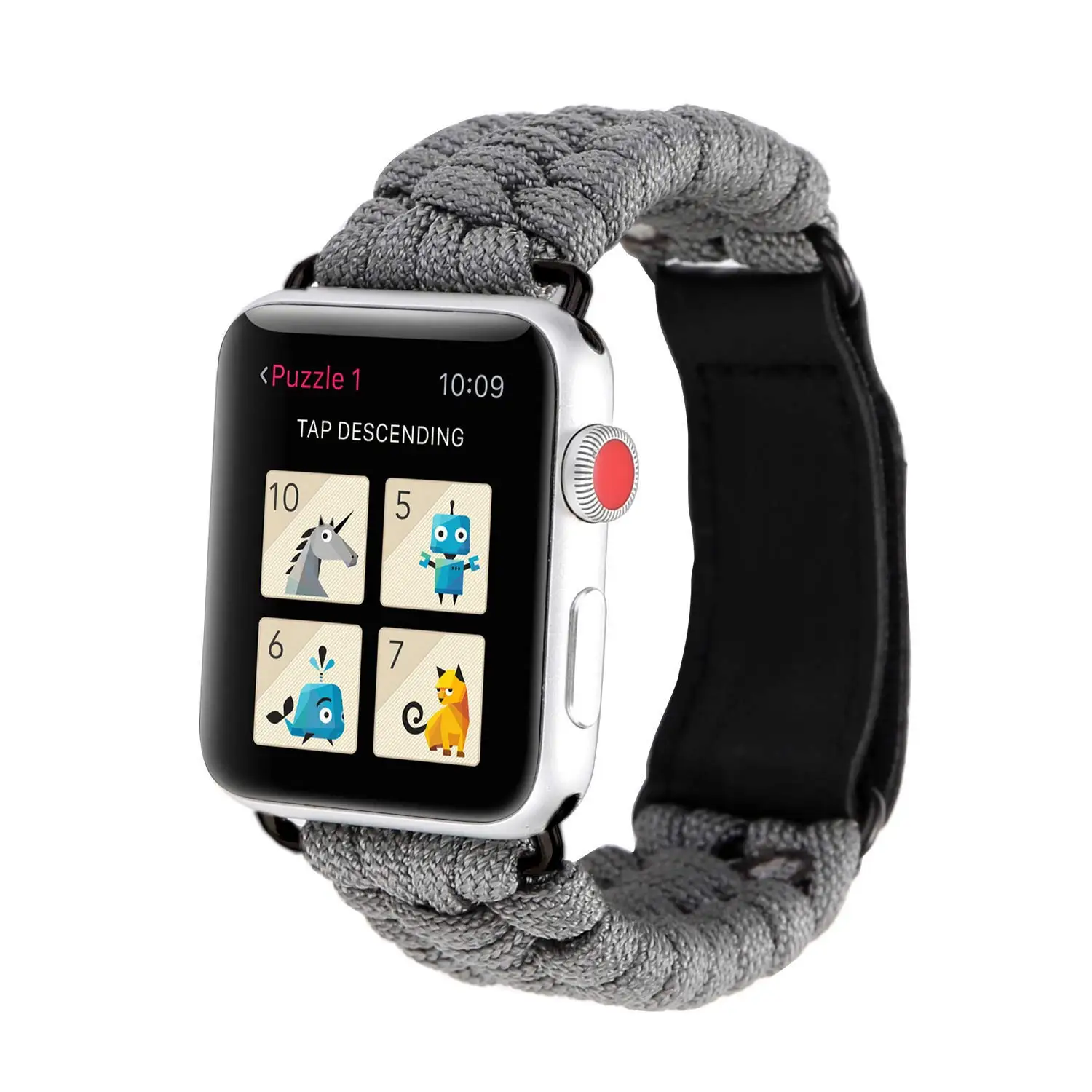 Apple Watch Band, нейлоновые части, парашютный шнур, для спорта на открытом воздухе, кемпинга, активного отдыха, для женщин и мужчин, браслет, ремешок для iWatch Series 5 4 3 2 1