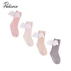 Pudcoco 2018 Детские Колготки для девочек милые крыльями ангела, хлопковые чулки до колен; Теплые колготки Гольфы плотные От 0 до 4 лет